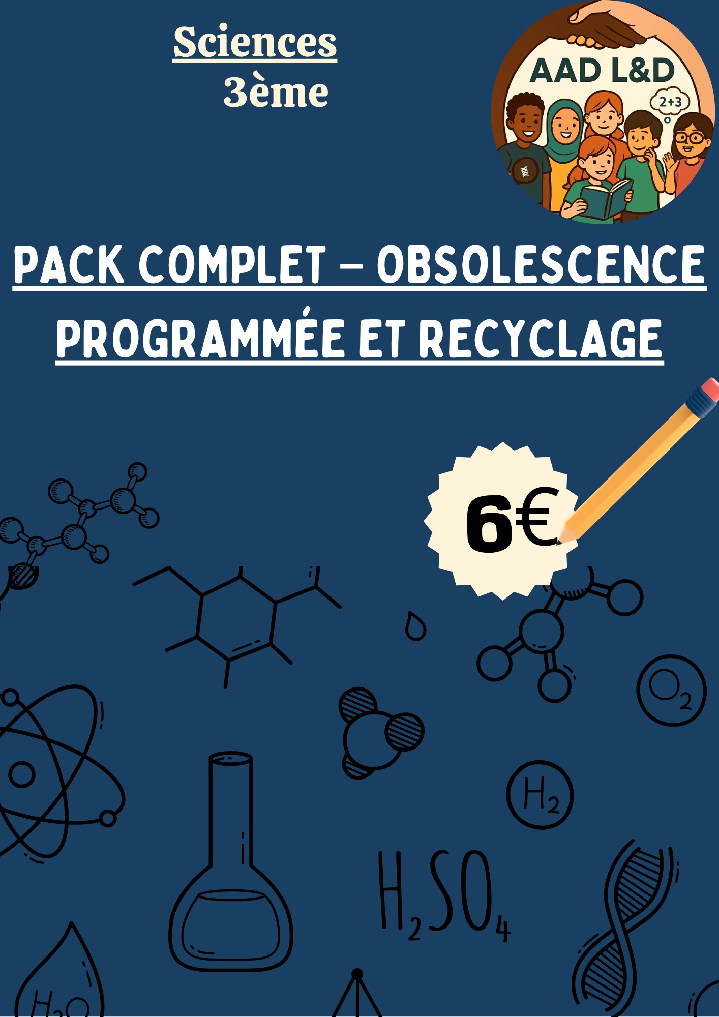 Pack Complet – Obsolescence programmée et recyclage 3e