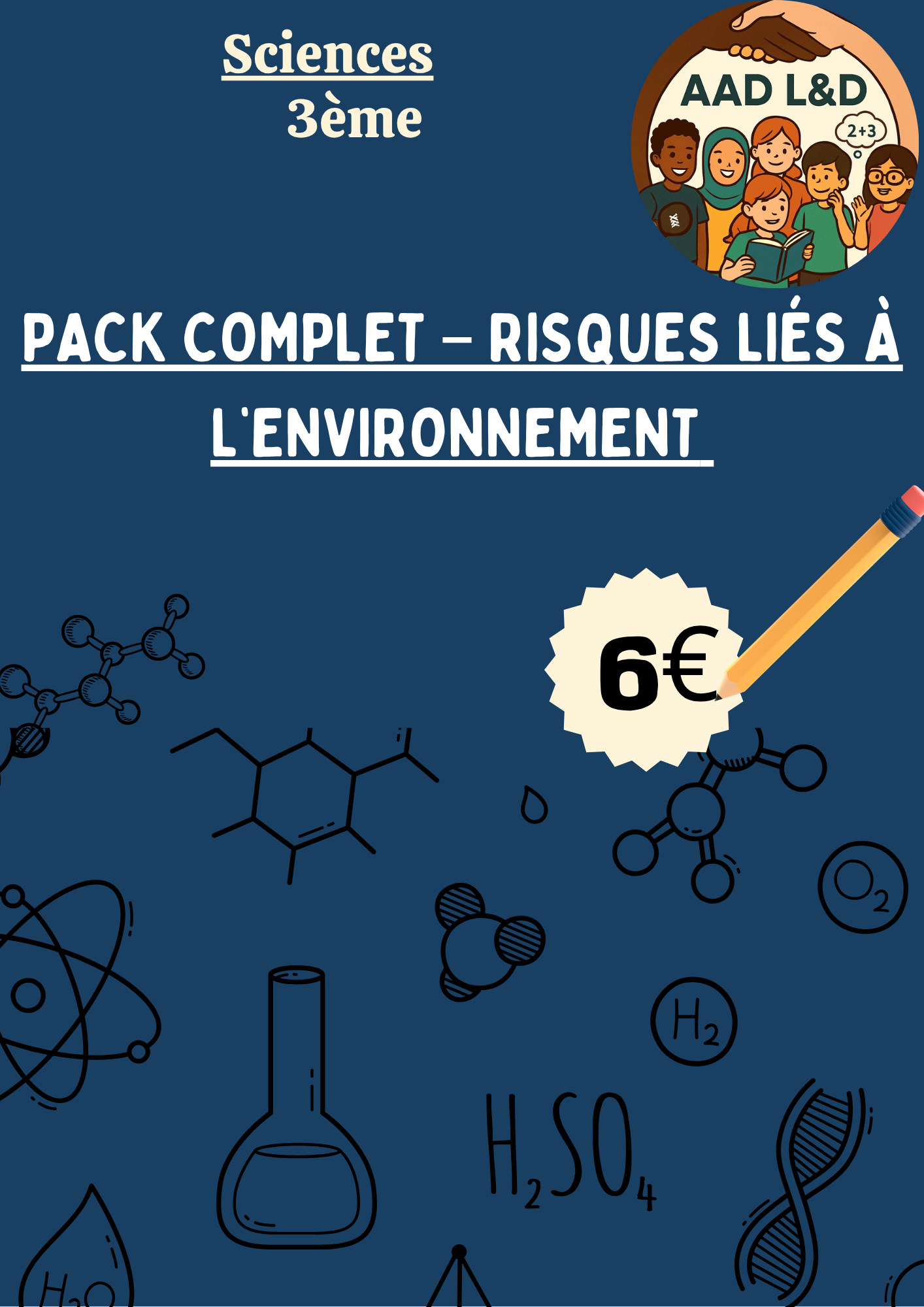 Pack Complet – Risques liés à l’environnement 3e