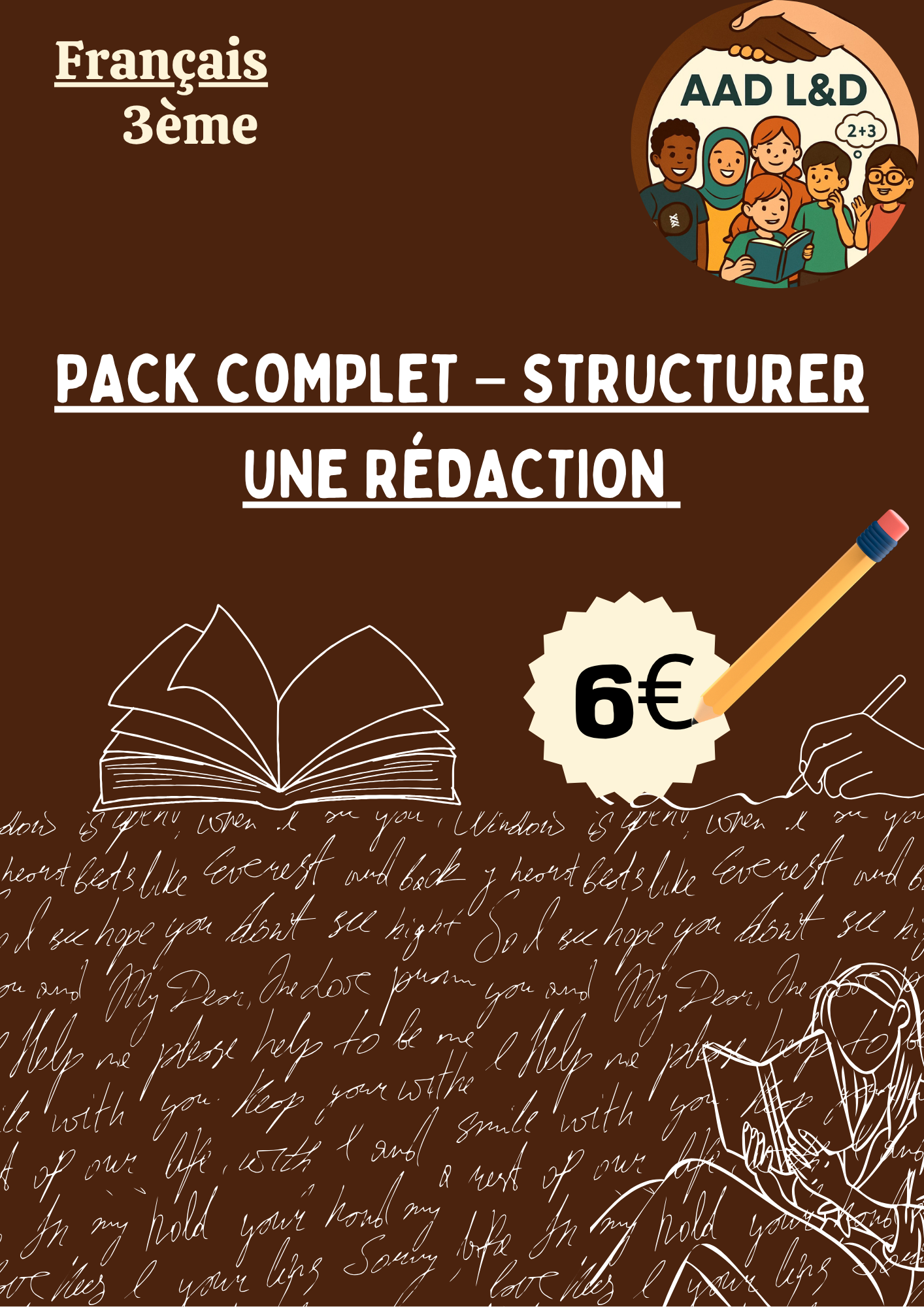 Pack Complet – Structurer une rédaction : introduction, développement, conclusion 3e