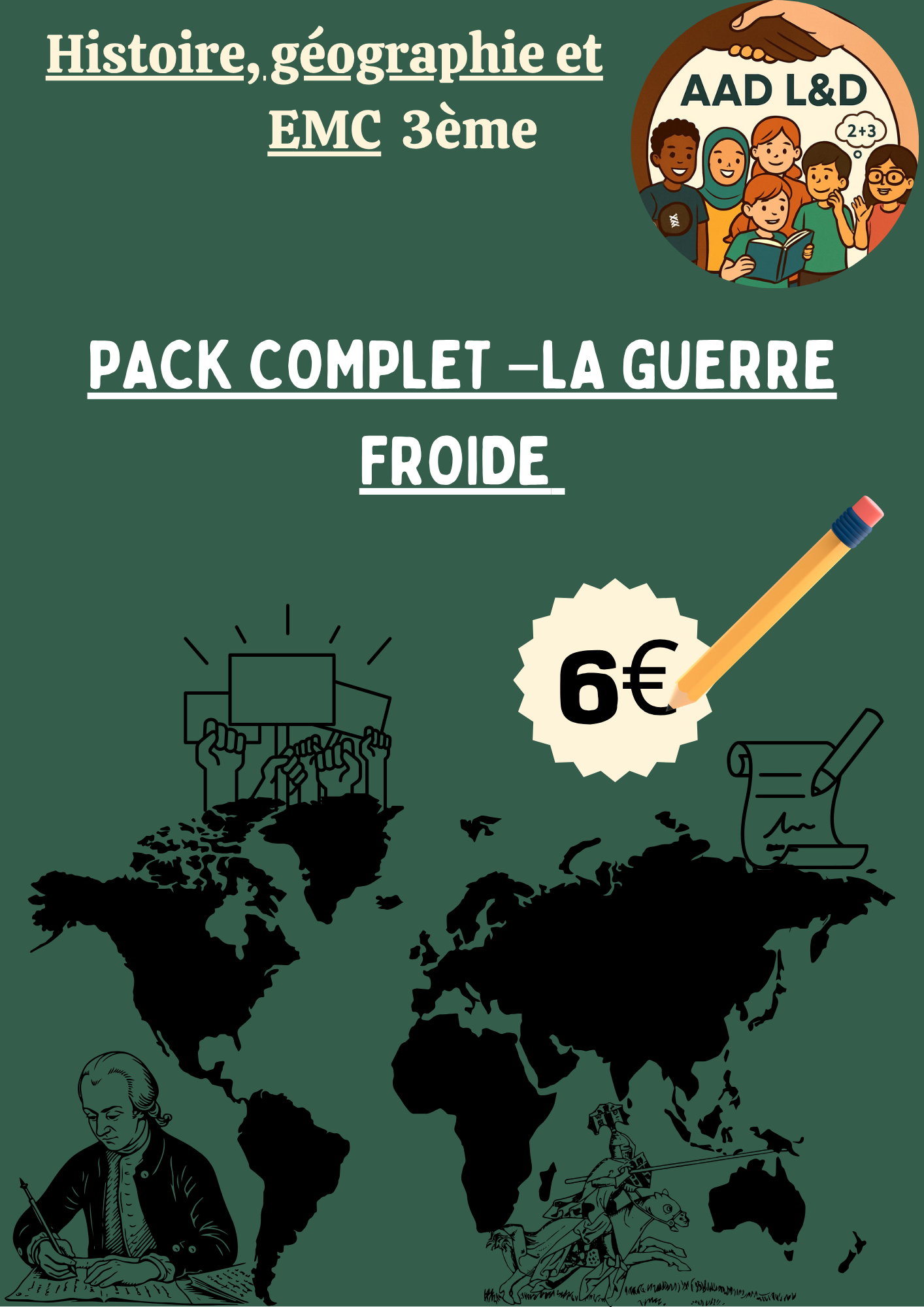 Pack Complet – La Guerre froide : un monde bipolaire (1947-1991)