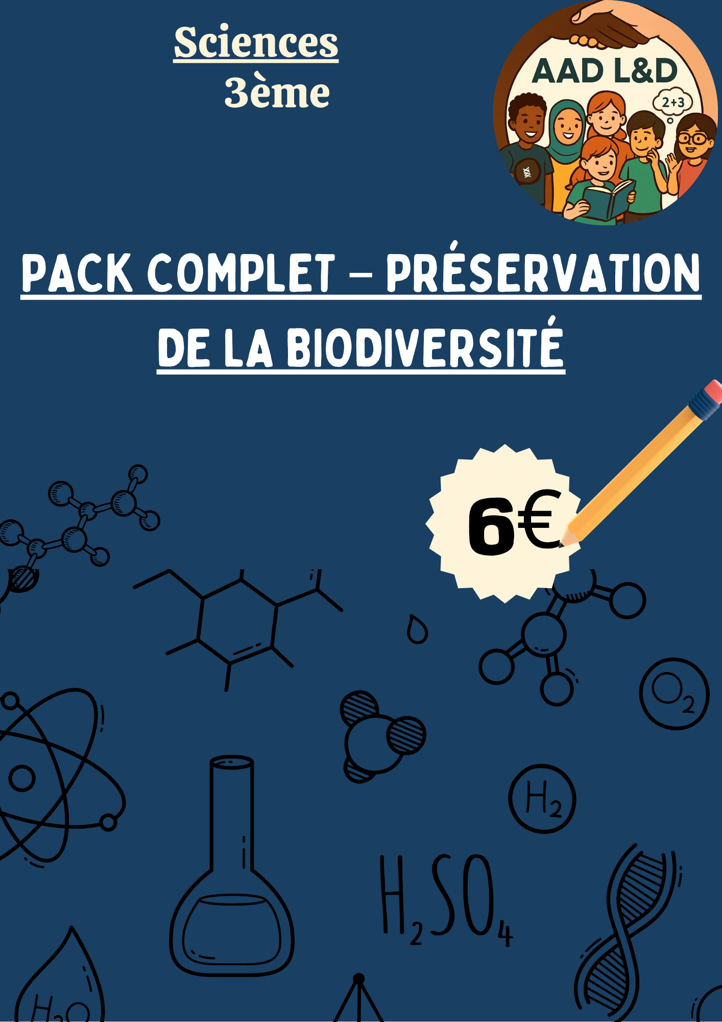 Pack Complet – Préservation de la biodiversité 3e