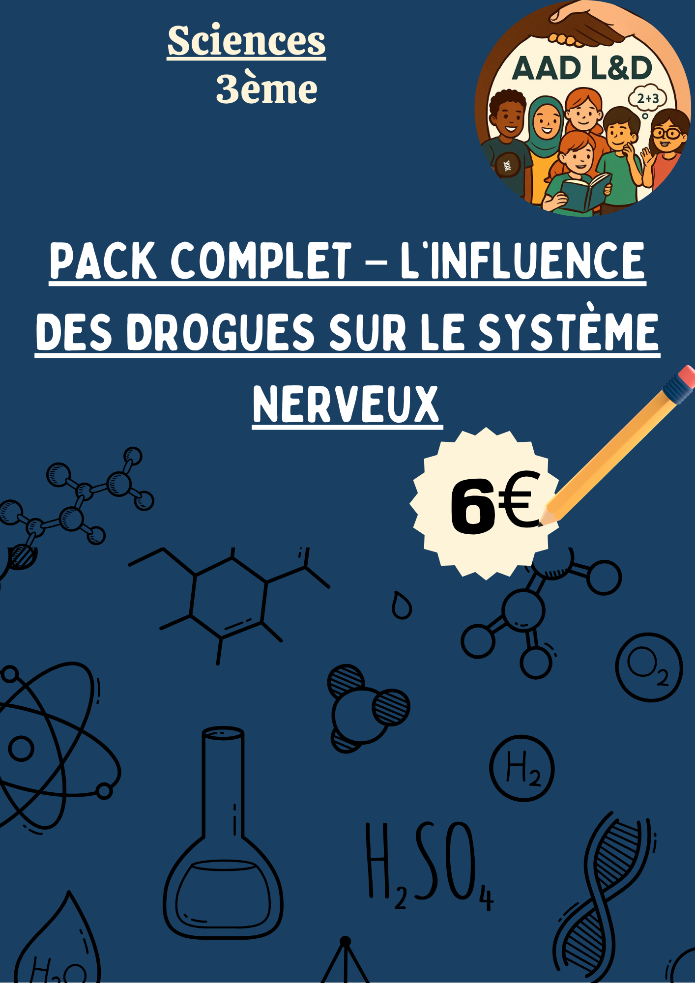 Pack Complet – L’influence des drogues sur le système nerveux 3e