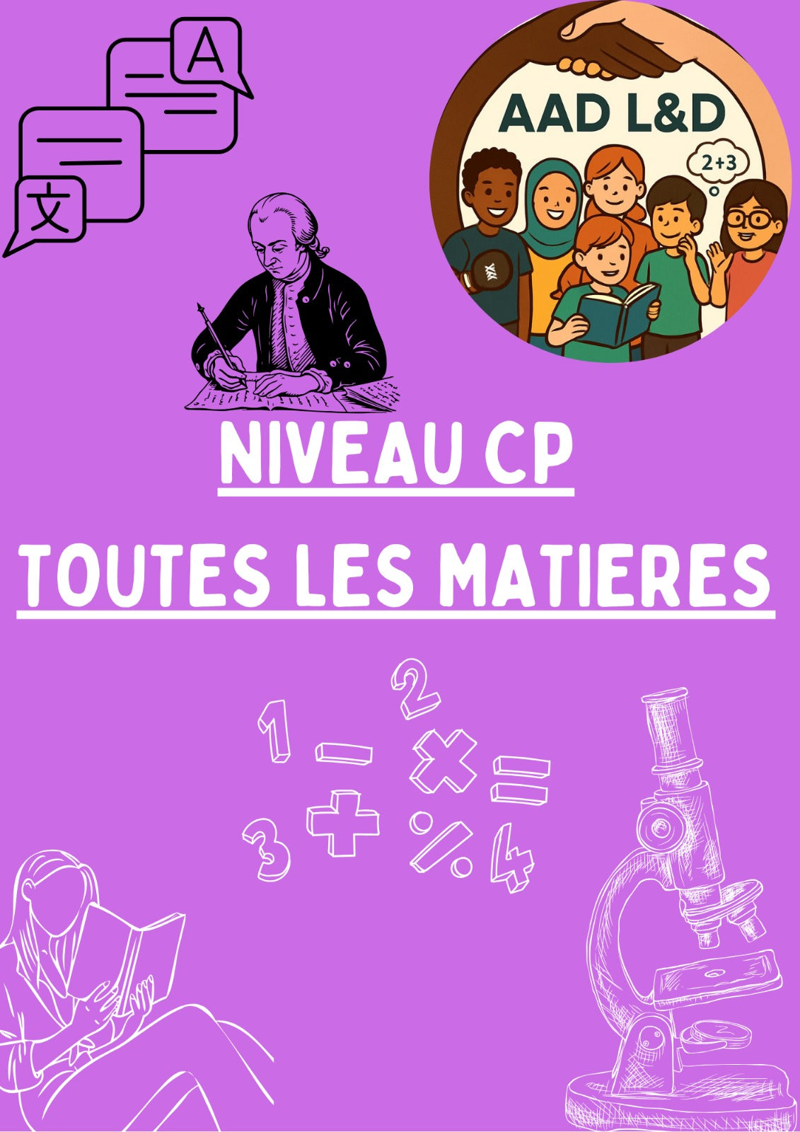 📚 CP – Toutes les matières Leçons simples, fiches, exercices, jeux et comptines pour apprendre à lire, écrire et compter. Toutes les matières pour grandir pas à pas. Découvre, joue et progresse chaque jour avec plaisir.