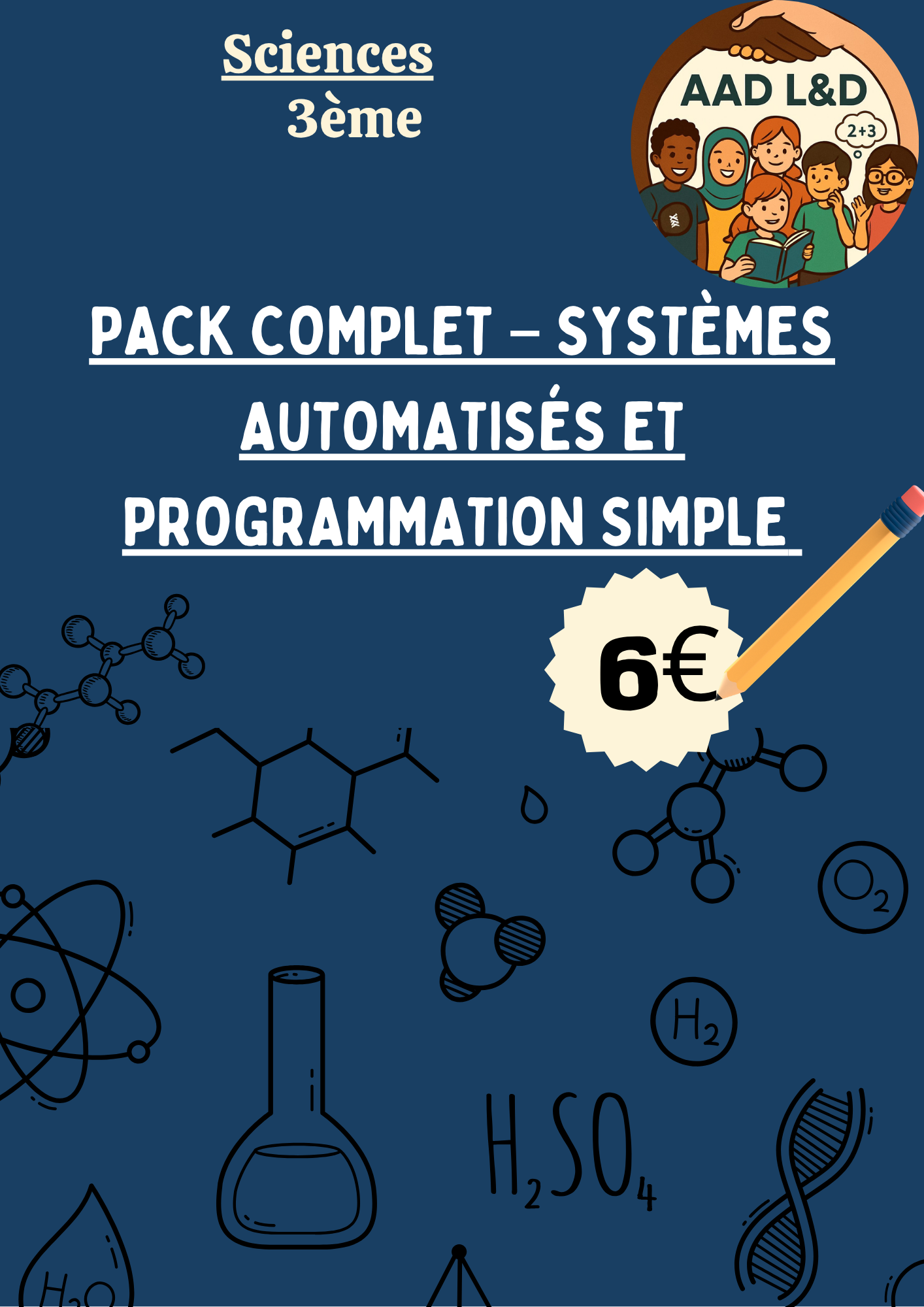 Pack Complet – Systèmes automatisés et programmation simple 3e