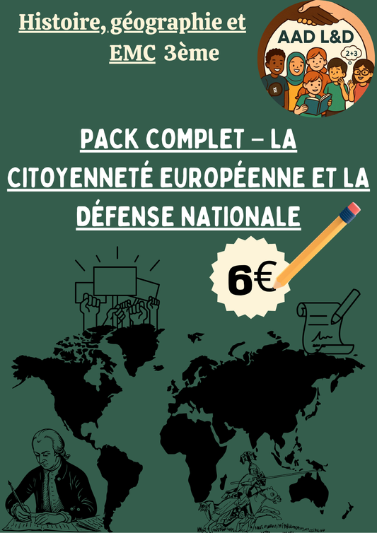 Pack Complet – La citoyenneté européenne et la Défense nationale 3e