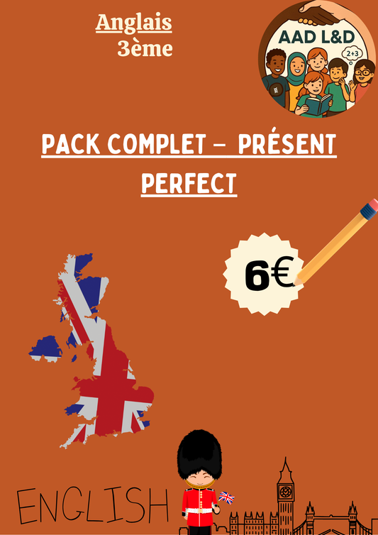 Mini Pack – Present Perfect : Expériences Passées & Bilan (Introduction Lycée)