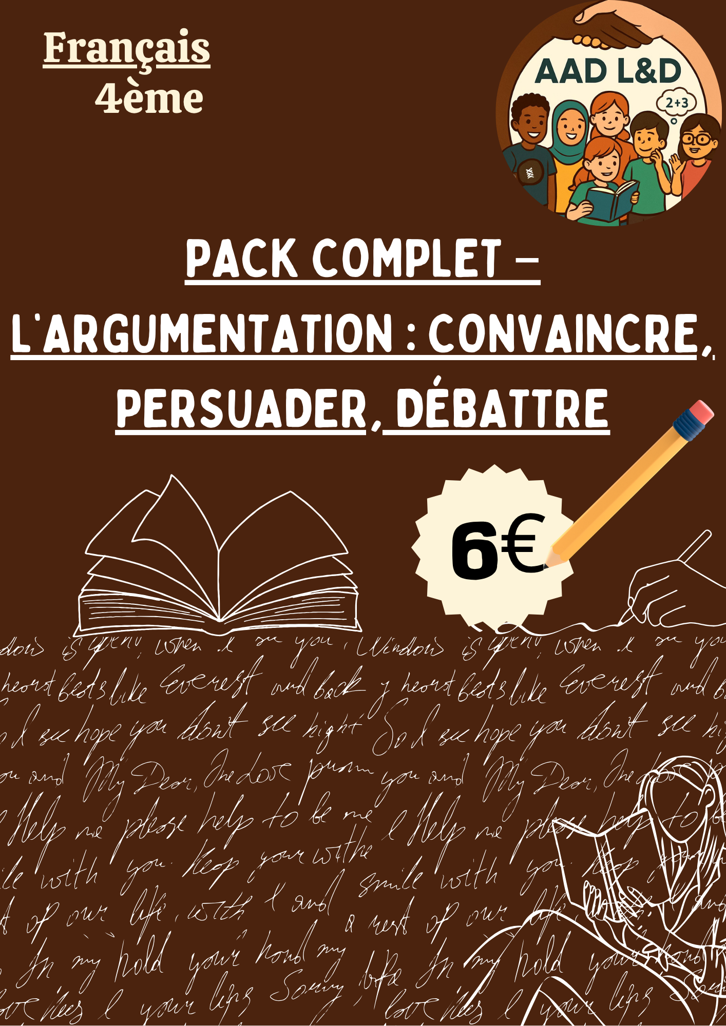 📖 Pack complet – L’argumentation : convaincre, persuader, débattre – 4e